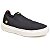 Tênis Casual Slip Masculino Preto esporte Confortável Moda Fashion - Imagem 4