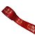 50m- Fita Cetim 1,5cm -  Estampa HD VERMELHO - Hot Stamping - Imagem 3