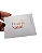 25 Unid. - Cartão Feliz Natal - impressão Hot Stamping - Imagem 1