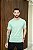 Camiseta Basica Verde Bordado Computadorizado - Imagem 1
