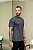 Camiseta Gola Americana Silk Cinza - Imagem 4