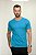 Camiseta Básica Azul Turquesa - Imagem 1