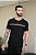 CAMISETA PREMIUM PRETA COM DETALHE EM FITA - Imagem 3