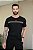 CAMISETA PREMIUM PRETA COM DETALHE EM FITA - Imagem 1