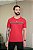 CAMISETA PREMIUM VERMELHA COM  DETALHE EM FITA - Imagem 3