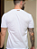 CAMISETA PREMIUM BRANCA COM  DETALHE EM RELEVO - Imagem 3