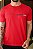 CAMISETA VERMELHA COM DETALHE EM SILK EM ALTO RELEVO - Imagem 3