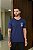 CAMISETA PREMIUM AZUL MARINHO COM SILK EM ALTO RELEVO - Imagem 1