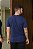 CAMISETA PREMIUM AZUL MARINHO COM SILK EM ALTO RELEVO - Imagem 3