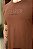Camiseta Premium Algodão Marron Bordado Computadorizado - Imagem 4