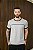 Camiseta Premium Algodão Cinza com Preto Menegotti - Imagem 1