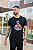 Camiseta Premium Algodão Preta Estampada Menegotti - Imagem 2