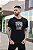 Camiseta Premium Algodão Preta leopardo Estampada Menegotti - Imagem 3