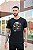 Camiseta Premium Algodão Preta Urso Estampada Menegotti - Imagem 4