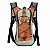 MOCHILA DE HIDRATACAO LARANJA/CINZA MOD.02 - Imagem 1