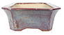 Vaso Retangular Esmaltado Onodera 19,5 X 14,5 X 4,5 cm - Imagem 2