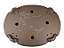 Vaso Grande Para Bonsai Oval Flor Koda em Fibra de Vidro de Alta Resistência  51 x 38 x 11cm - Imagem 4