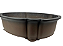 Vaso Grande Para Bonsai Oval Flor Koda em Fibra de Vidro de Alta Resistência  51 x 38 x 11cm - Imagem 5