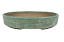 Vaso Oval Esmaltado Criva Ceramica 23 X 20 X 3,5 cm - Imagem 1