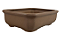 Vaso Retangular Esmaltado Literato 21 X 18 X 5,5 cm - Imagem 16