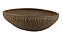 Vaso Oval Fosco  Heloisa Faria 29 X 25 X  6 cm - Imagem 3
