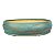 Vaso Oval Esmaltado Pine 32 X 26 X 8 cm - Imagem 1