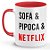 Caneca Sofá e Pipoca e Netflix - Imagem 3