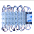 Regua(g)3leds 12vdc 7025 Br-f Redondo/unid(enc) - Imagem 1
