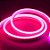 Fita Led(g)12v Neon Rosa Rl C/5mt - Imagem 1