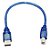 Cabo Usb A-m + B-m 0,30mt Azul P/arduino R3 - Imagem 1