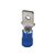 Terminal Faston Macho Pre Isolado 2,8mm Az - Imagem 1