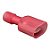 Terminal Macho Total Isol Nylon Vm 0,5-1.5mm– Gaveta 6,3mm - Imagem 1