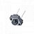Chave Tact 2t Central Quadrada 6x6x5mm 180g - Imagem 1