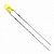 Diodo Led 3mm Difuso Amarelo - Imagem 1