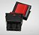 Chave Tecla Ld 15a 3t Preta 20101 10x30 Mgs - Imagem 1