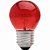 Lampada 12v 40mm Vermelho Rosca S/lamp - Imagem 1