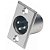 Conector Canon Painel 3p Macho Metal F5086 - Imagem 1