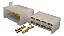 Conector 8v Macho+femea C/term(cj)quad - Imagem 1