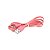 Cabo(g)usb A-m V8 1,2m Flat Rosa 10mm - Imagem 1