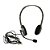 Fone(g)st Headset Tel+mic Logitec P2st 4c Pt - Imagem 1