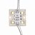 Regua(g)4led Quadrado 5050 Vermelho 36x36m - Imagem 1