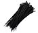 Abracadeira Nylon 230mmx4,8mm Preta Unid - Imagem 1