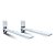 Suporte Microonda Pde Branco Slim Indus - Imagem 1