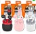 Fone(g)bluetooh Stereo 5.4 C/tws Kaidi Br/pt/ou Rosa - Imagem 1