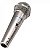 Microfone Mao Dinamico 600r Prata C/cabo 3mt F5086bb - Imagem 1