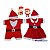 Fantasia Papai Noel Natal Bebê Mesversário - Imagem 7