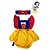Fantasia Romper Branca de Neve Mesversário Princesa - Imagem 1