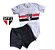 Body São Paulo Conjunto Time Futebol Bebê Menino e Menina - Imagem 1