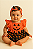 Fantasia Halloween Abobora Romper Mesversario Menina - Imagem 1