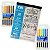 Kit Lettering 12 Canetas Brush Pen Bloco Karol Stefanini - Imagem 1